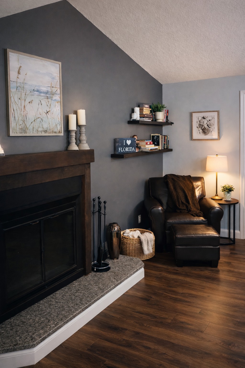 Finished interior space